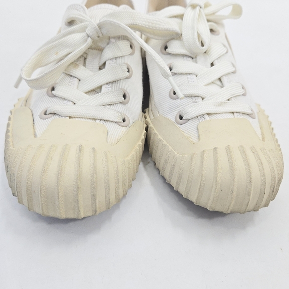 Acne‎ Studios Sneakers Brady Cream Cotton Canvas - Picture 4 of 15